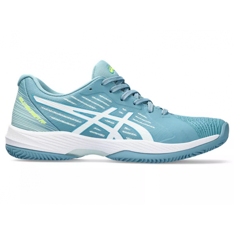 ASICS SOLUTION SWIFT FF CLAY 1042A198 402 GRIS BLU WOMENS